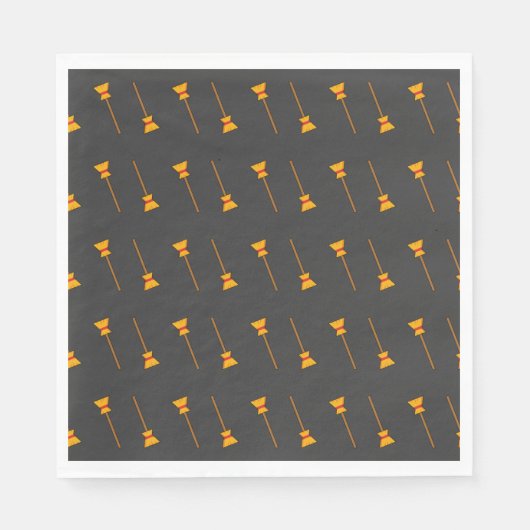 Hexe Broom Serviette (Vorderseite)