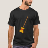 Hexe Broom T-Shirt (Vorderseite)