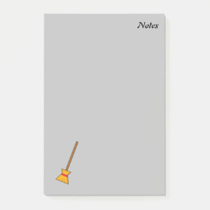 Hexe Broom   Text hinzufügen Post-it Klebezettel