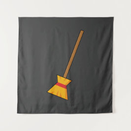 Hexe Broom Wandteppich