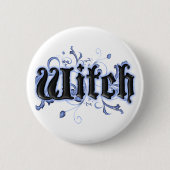 Hexe Button (Vorderseite)