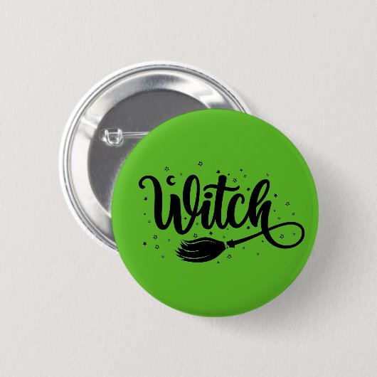 Hexe Button (Vorne & Hinten)