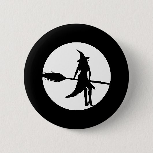 Hexe Button (Vorderseite)