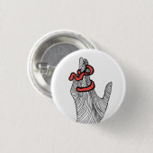 Hexe Button (Vorne & Hinten)