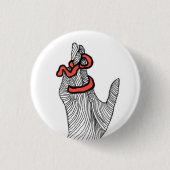 Hexe Button (Vorderseite)