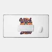 Hexe Cat Brew Schreibtischunterlage (Tastatur & Maus)