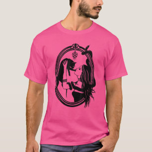 Hexe Cat Pagan Gothic Wicca Witchy Cat T-Shirt