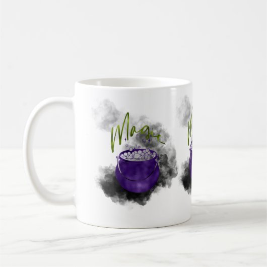 Hexe Cauldron Magic Kaffeetasse (Links)
