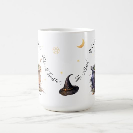 Hexe-Cauldron-Tasse Kaffeetasse (Mittel)