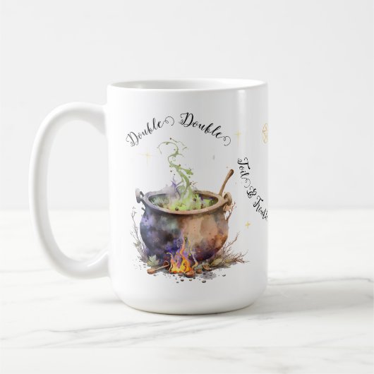 Hexe-Cauldron-Tasse Kaffeetasse (Links)