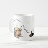 Hexe-Cauldron-Tasse Kaffeetasse (Vorderseite Links)