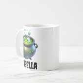 Hexe Cauldron Tasse Spooky Halloween Cup (Vorderseite Links)