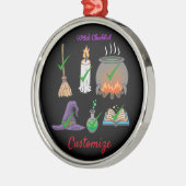 Hexe Checklist Thunder_Cove Ornament Aus Metall (Links)