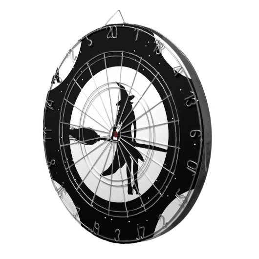 Hexe Dartscheibe (Vorderseite rechts)