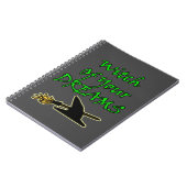 Hexe deiner Träume Notizblock (Linke Seite)