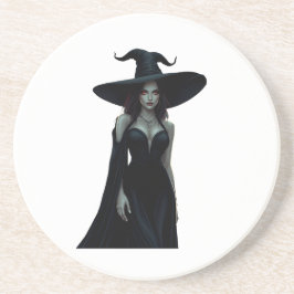 Hexe der Nacht Getränkeuntersetzer