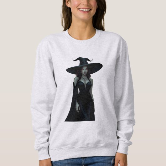 Hexe der Nacht Sweatshirt (Vorderseite)