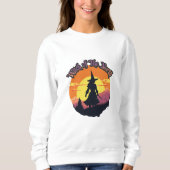 "Hexe des Nordens" Halloween 2024 Sweatshirt (Vorderseite)