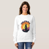 "Hexe des Nordens" Halloween 2024 Sweatshirt (Vorne ganz)
