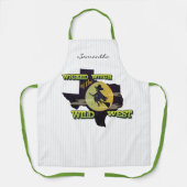 Hexe des Wilden Westens Schürze (Vorderseite)