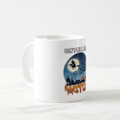 Hexe Don Be Basic Halloween Mondkatze Kürbis_1 Kaffeetasse (Vorderseite Links)