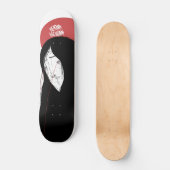 Hexe durch Keaton Henson Skateboard (Vorderseite)