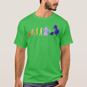 Hexe Evolution Halloween T-Shirt