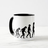 Hexe-Evolution Tasse (Vorderseite Links)