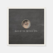 Hexe Eye Macabre Serviette (Vorderseite)