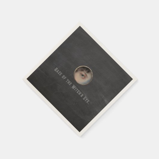 Hexe Eye Macabre Serviette (Ecke)