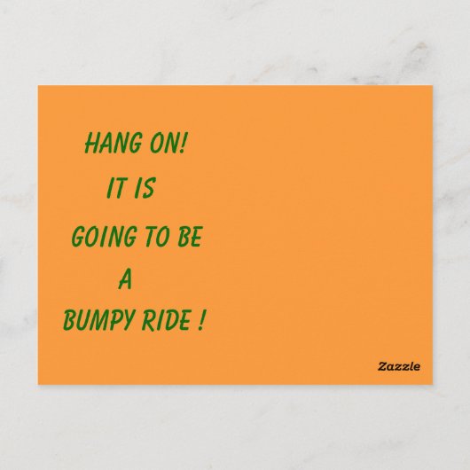 Hexe fallen postkarte (Rückseite)