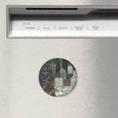 Hexe Friedhof Magnet (In Situ (Geschirrspüler))