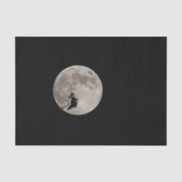 Hexe Full Moon Halloween Seidenpapier