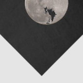 Hexe Full Moon Halloween Seidenpapier (Ausschnitt)