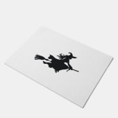 Hexe Fußmatte (Schrägansicht)