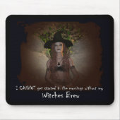 Hexe-Gebräu Mousepad (Vorne)