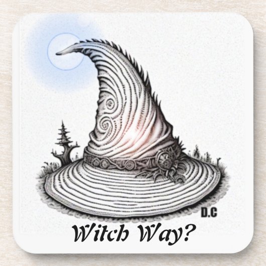 Hexe? : getränkeuntersetzer (Vorderseite)