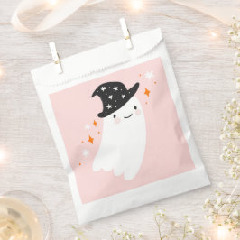 Hexe Ghost Pink Halloween Geschenktütchen
