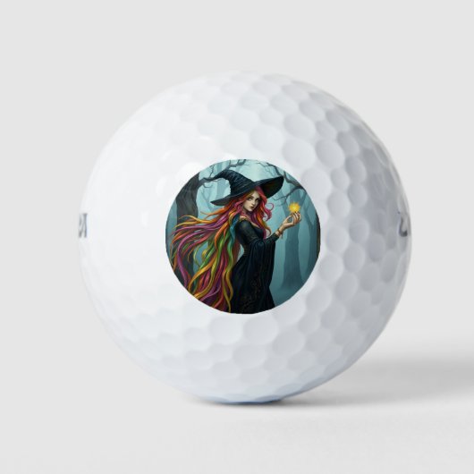 Hexe Golfball (Vorderseite)