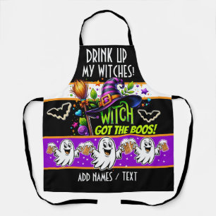 Hexe Got die Boos Schürze