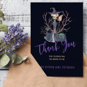 Hexe Halloween Brautparty danke Ihnen Karte