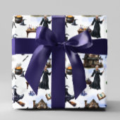 Hexe Halloween Geschenkpapier