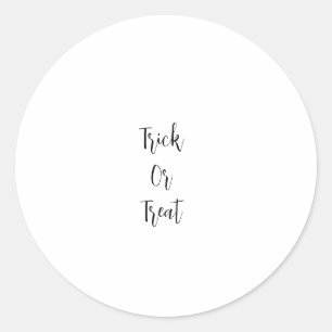 Hexe halloween Oktober schlecht gut hinzufügen Nam Runder Aufkleber