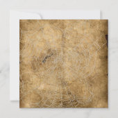 Hexe-Halloween-Party-Einladung Einladung (Rückseite)