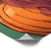 Hexe - Halloween Print Poster (Ecke)