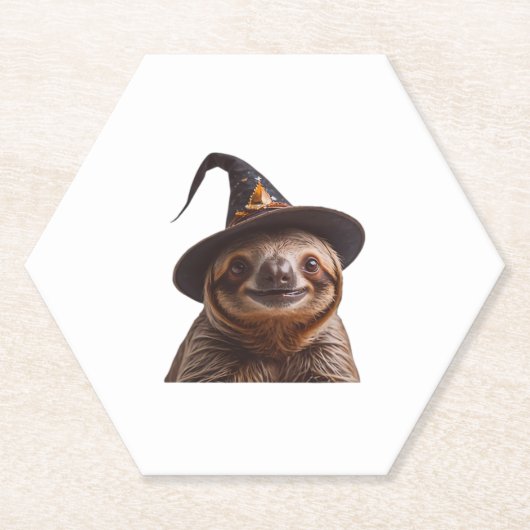 Hexe Halloween-Trick oder leckeres Kürbiski Untersetzer (Vorderseite)