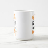 Hexe hat besser mein Kandy Halloween Kaffeetasse (Mittel)