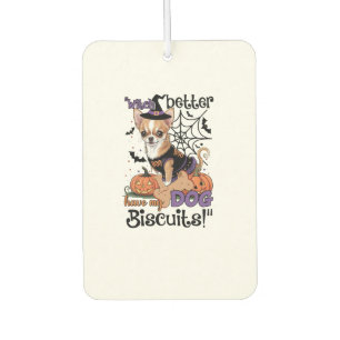 Hexe hat besser meine Hundekekse Süße Halloween C Autolufterfrischer
