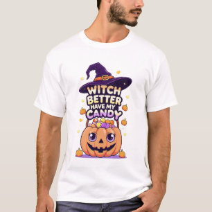 Hexe hat besser meine Süßigkeit - Niedliches Kawai T-Shirt