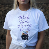 Hexe hat besser meine Süßigkeiten.